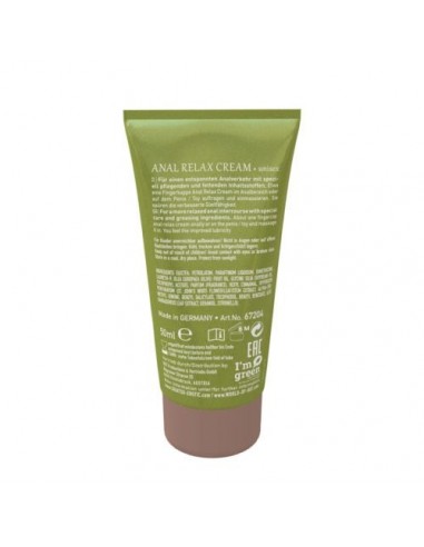 Lubrykant Sprej-Shiatsu Anal Relax Cream 50 ml - Lubrykanty do seksu analnego - 5