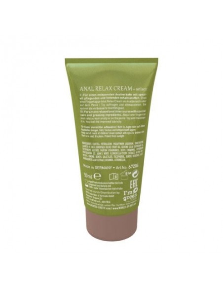 Lubrykant Sprej-Shiatsu Anal Relax Cream 50 ml - Lubrykanty do seksu analnego - 5