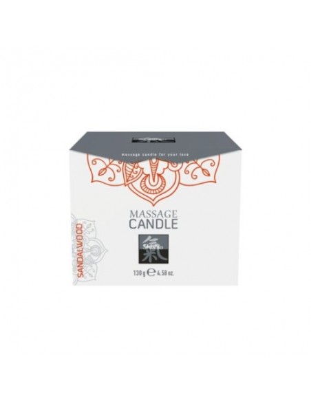 Świeca Do Masażu Shiatsu Massage Candle Sandalwood 130 g - Świece zapachowe do masażu - 1