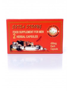 Extra Strong 2 kaps. - Dłuższa i mocniejsza erekcja - 1 2