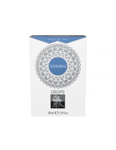 Shiatsu Samurai Drops For Men 30 ml - Dłuższa i mocniejsza erekcja - 1
