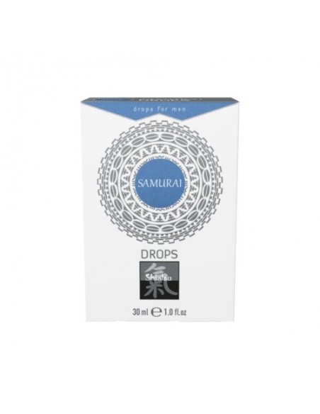 Shiatsu Samurai Drops For Men 30 ml - Dłuższa i mocniejsza erekcja - 1