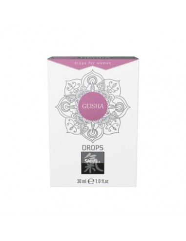 Afrodyzjak Shiatsu GEISHA Drops for Women 30 ml - Zwiększenie libida i potencji u kobiet - 1
