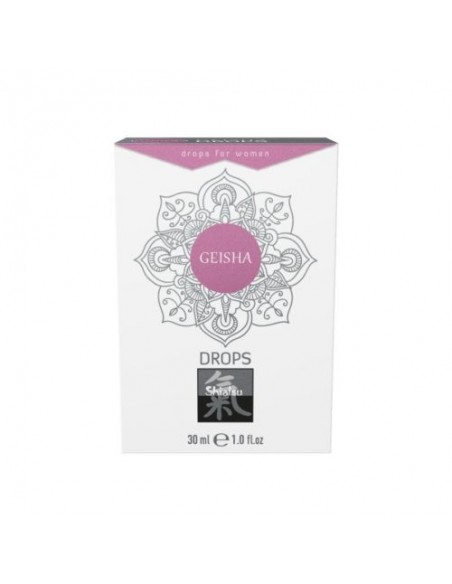 Afrodyzjak Shiatsu GEISHA Drops for Women 30 ml - Zwiększenie libida i potencji u kobiet - 1