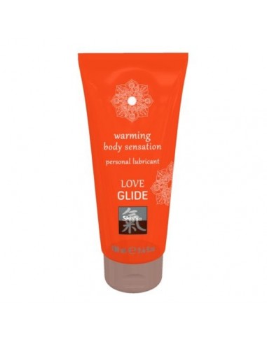 Żel intymny Shiatsu Love Glide Warming 100 ml - Lubrykanty na bazie wody - 1