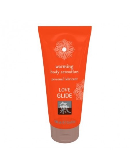 Żel intymny Shiatsu Love Glide Warming 100 ml - Lubrykanty na bazie wody - 1