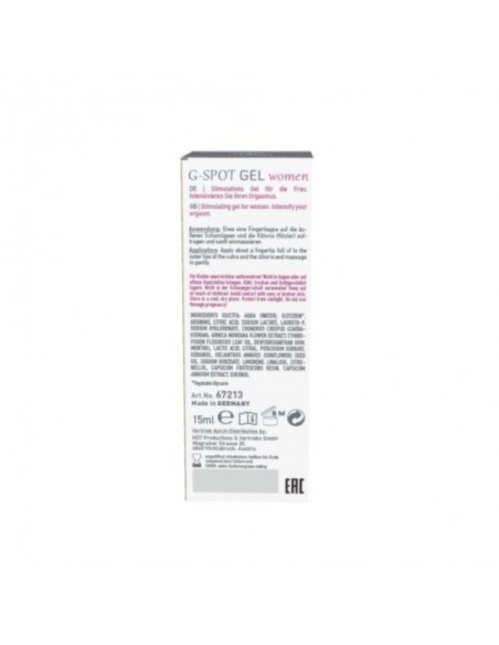 Shiatsu G-Spot Gel For Women 15 ml - Zwiększenie libida i potencji u kobiet - 3