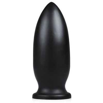 Korek analny Plug-Yellow Dog z przyssawką 10 cm i profilem pocisku - 25,5 cm długości, 9,5 cm średnicy maksymalnej - 1