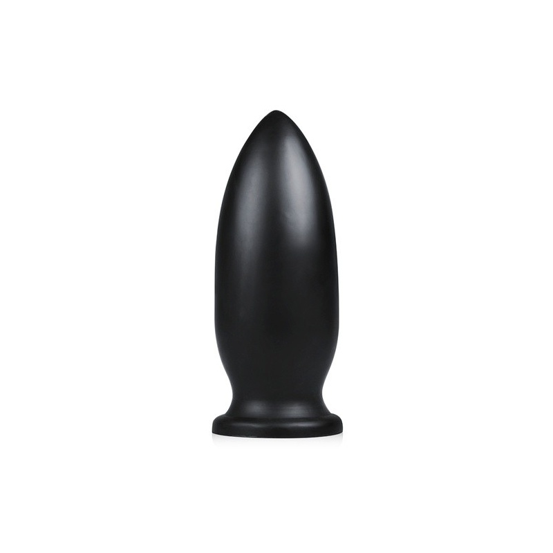 Korek analny Plug-Yellow Dog z przyssawką 10 cm i profilem pocisku - 25,5 cm długości, 9,5 cm średnicy maksymalnej - 1