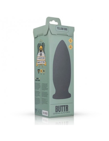 Buttplug Plug-Yellow Dog Butt Plug - Duże Korki Analne - 3