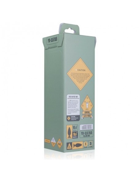 Buttplug Plug-Yellow Dog Butt Plug - Duże Korki Analne - 4