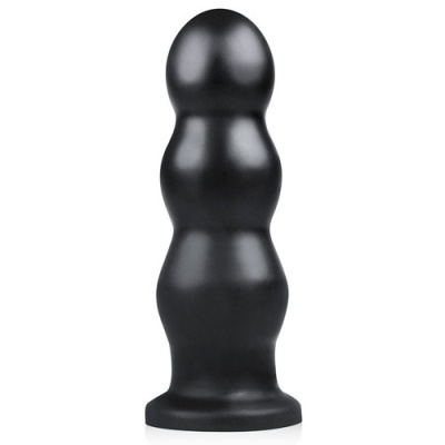 Wtyczka analna Plug-Tactical III XXL żebrowana z przyssawką, 24,9 cm - 1