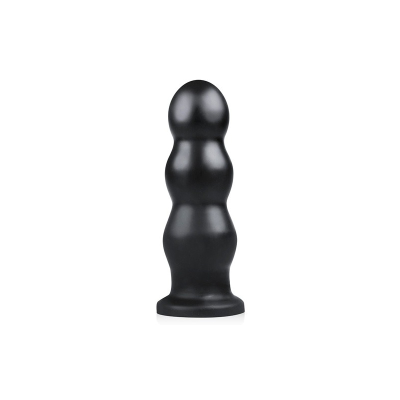 Wtyczka analna Plug-Tactical III XXL żebrowana z przyssawką, 24,9 cm - 1