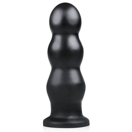 Wtyczka analna Plug-Tactical III XXL żebrowana z przyssawką, 24,9 cm - 1