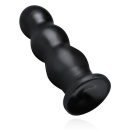 Wtyczka analna Plug-Tactical III XXL żebrowana z przyssawką, 24,9 cm - 2
