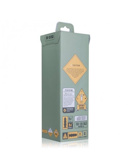 Korek analny Plug-Tactical Iii Butt Plug - Duże Korki Analne - 5