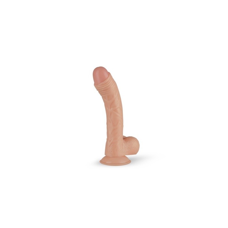 Realistyczne dildo Vince 19,5 cm z przyssawką i żyłowanym trzonem - 1
