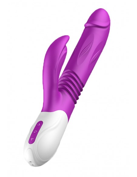 Wibrator Króliczek BASS 4 Funkcje Posuwiste Góra/Dół + Powiększenie - Wibratory Króliczki - 1