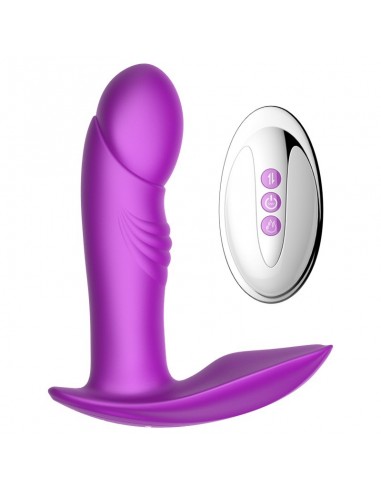 Stymulator Silicone Panty Vibrator USB 7 Function / Heating / Impact function - Wibratory Punktu G - 1