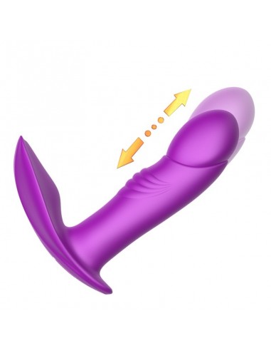Stymulator Silicone Panty Vibrator USB 7 Function / Heating / Impact function - Wibratory Punktu G - 4
