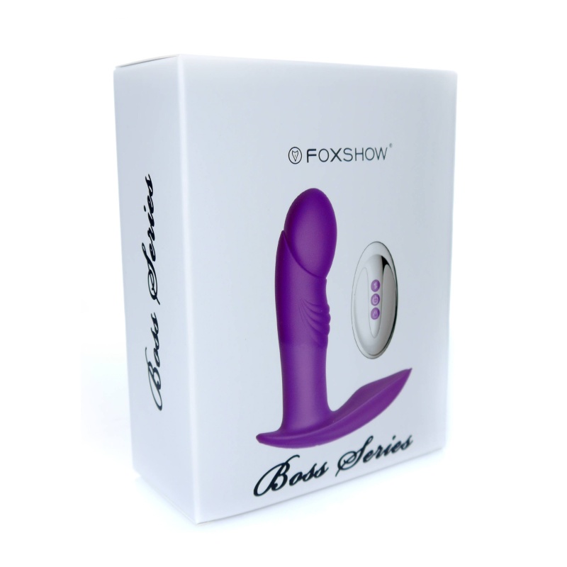 Stymulator łechtaczki i punktu G B-Series Silicone Panty Vibrator - 7 trybów wibracji, 7 trybów pulsacji, ogrzewanie - 9