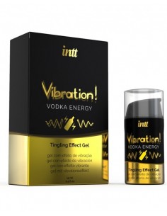 Żel intymny VIBRATION VODKA 15 ml - Lubrykanty do seksu oralnego - 1