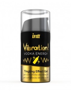 Żel intymny VIBRATION VODKA 15 ml - Lubrykanty do seksu oralnego - 1 2
