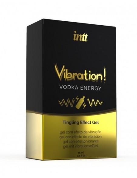 Żel intymny VIBRATION VODKA 15 ml - Lubrykanty do seksu oralnego - 3