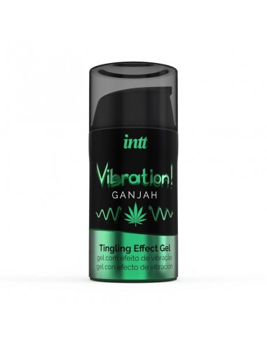Stymulujący żel intymny Vibration Ganjah 15 ml - Lubrykanty stymulujące - 2