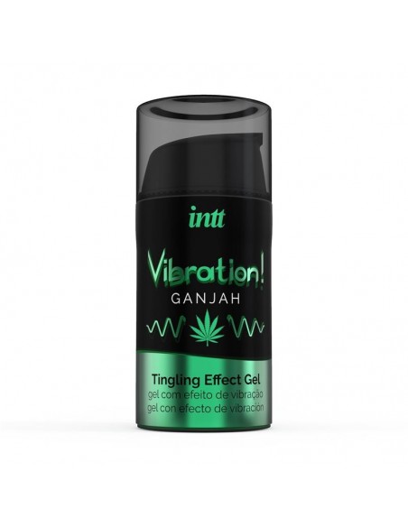Stymulujący żel intymny Vibration Ganjah 15 ml - Lubrykanty stymulujące - 2