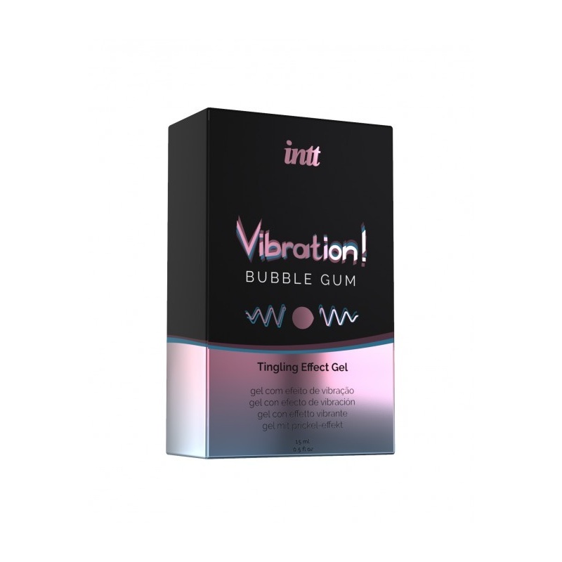 Żel intymny VIBRATION BUBBLE GUM 15 ml - 3