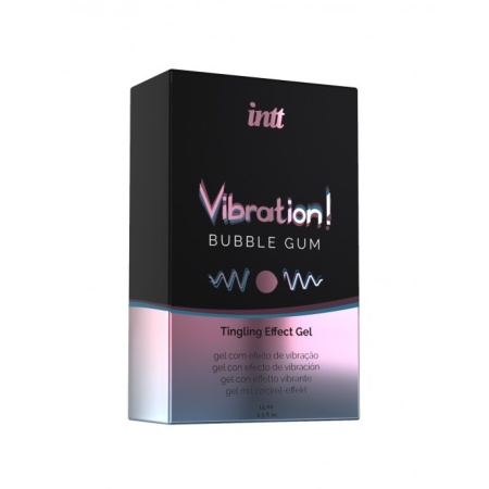 Żel intymny VIBRATION BUBBLE GUM 15 ml - 3