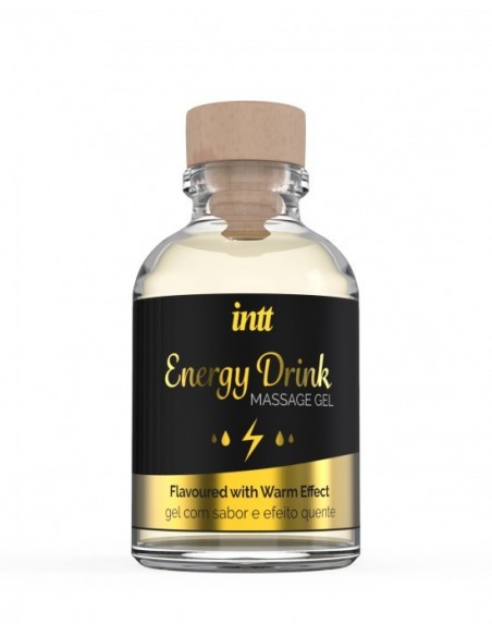 Żel do masażu i gry wstępnej Energy Drink 30 ml - Lubrykanty do seksu oralnego - 2