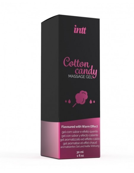 Żel do masażu i gry wstępnej Cotton Candy 30 ml - Lubrykanty do seksu oralnego - 3