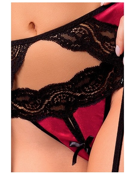 Komplet bielizny Carisma Bikini Red S/M - Casmir - Komplety bielizny erotycznej - 3