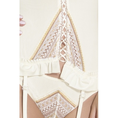 Gorset Connie Corset Cream - 1 2
