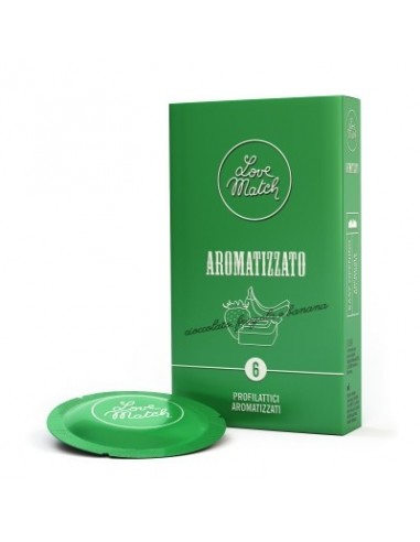 Prezerwatywy smakowe Love Match Arromatizato 6 szt. - Prezerwatywy smakowe - 1