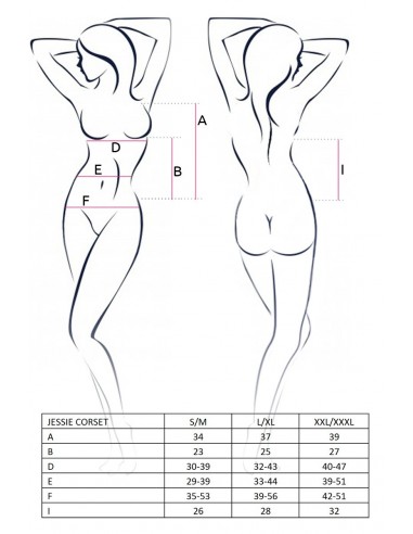 Komplet bielizny Inoe Bikini Ecru S/M - Casmir - Komplety bielizny erotycznej - 3