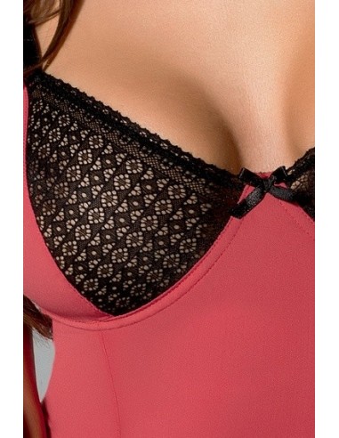 Sukienka erotyczna Gill Chemise Red S/M - Casmir - Sukienki, spódnice, spodnie - 3