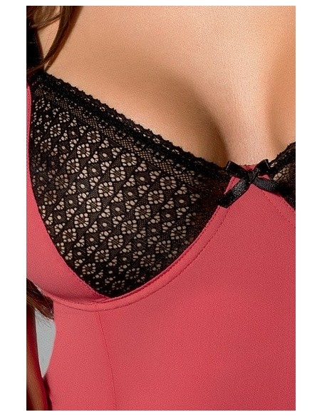 Sukienka erotyczna Gill Chemise Red S/M - Casmir - Sukienki, spódnice, spodnie - 3