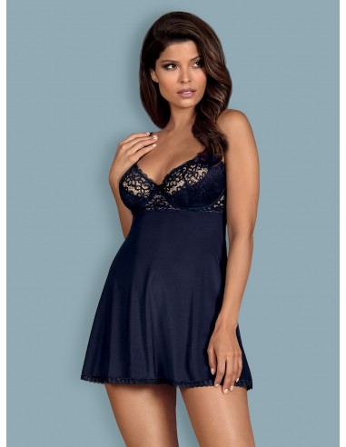 Bielizna nocna Drimera Babydoll I Stringi Niebieska  S/M - Babydoll - 3