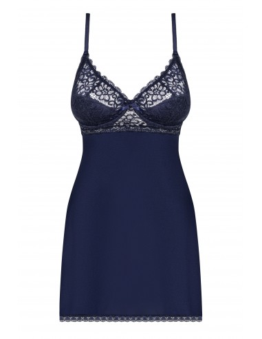 Bielizna nocna Drimera Babydoll I Stringi Niebieska  S/M - Babydoll - 4