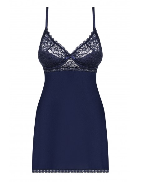 Bielizna nocna Drimera Babydoll I Stringi Niebieska  S/M - Babydoll - 4