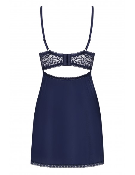 Bielizna nocna Drimera Babydoll I Stringi Niebieska  S/M - Babydoll - 5