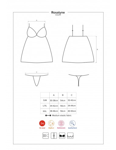 857-Bab-1 Babydoll I Stringi   - Babydoll - 6