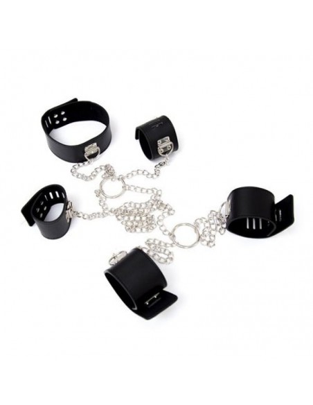 Uprząż BDSM Costrittivo Chain Hogtie Black - Uprzęże BDSM - 1