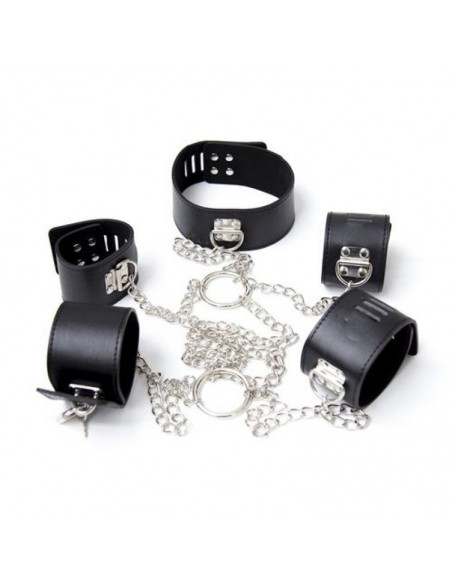 Uprząż BDSM Costrittivo Chain Hogtie Black - Uprzęże BDSM - 2