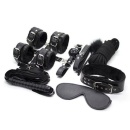 Zestaw do bondage Top Bondage Kit – czarny, 10-elementowy - 1