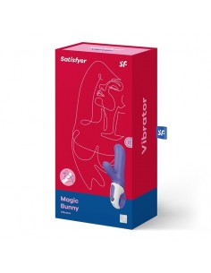 Masażer punktu G Satisfyer Vibes Magic Bunny - Wibratory Króliczki - 1 2