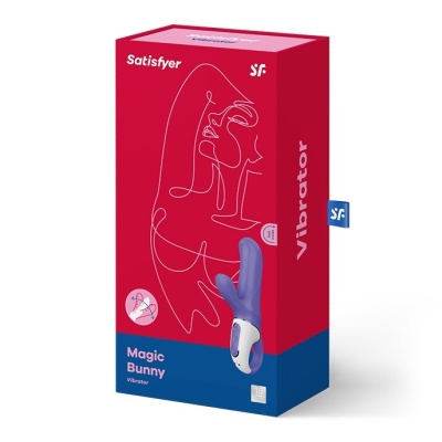 Wibrator Magic Bunny - Podwójna Stymulacja, 2 Silniki, Technologia Flex - 1 2